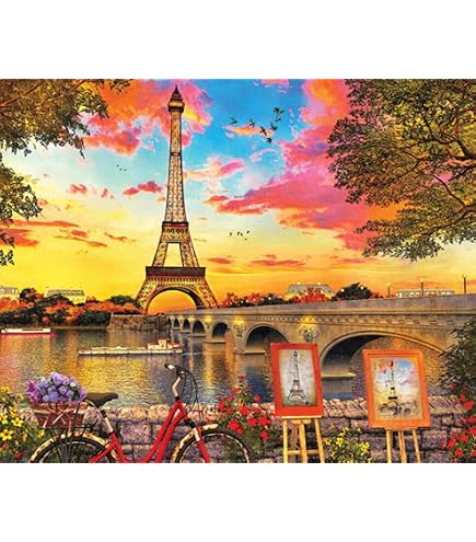 Amazon.co.jp: Springbok Puzzles - エッフェルマジック - 1000ピース